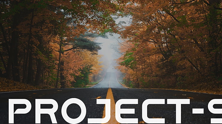 Project-9 Font