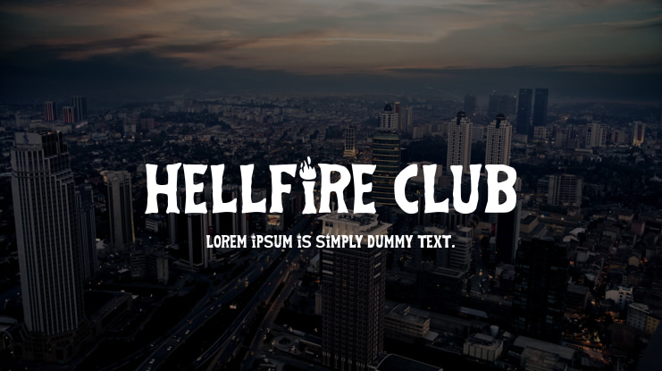 Hellfire Club Font
