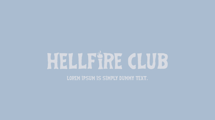 Hellfire Club Font