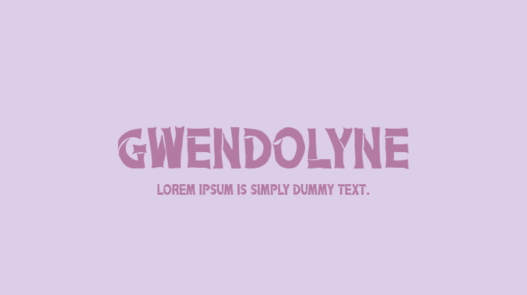 Gwendolyne Font
