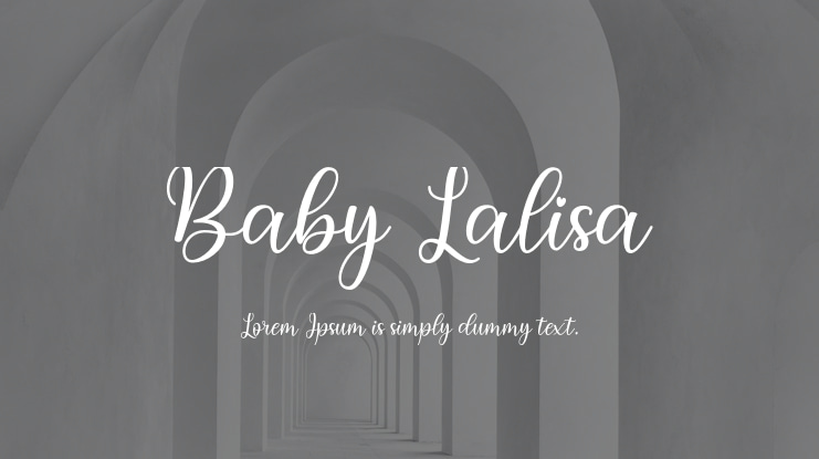Baby Lalisa Font