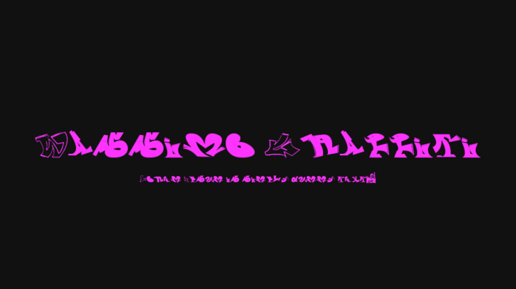 Wassimo Graffiti Font