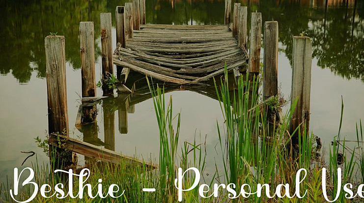 Besthie - Personal Use Font
