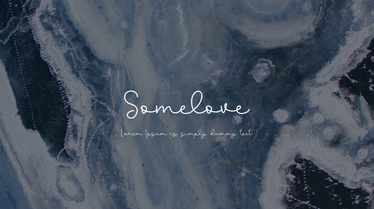 Somelove Font
