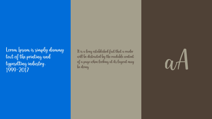 brilliant summer Font