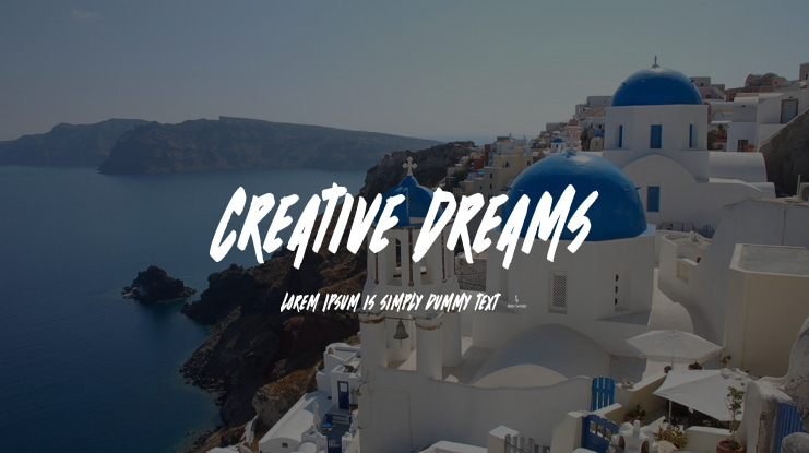 Creative Dreams Font