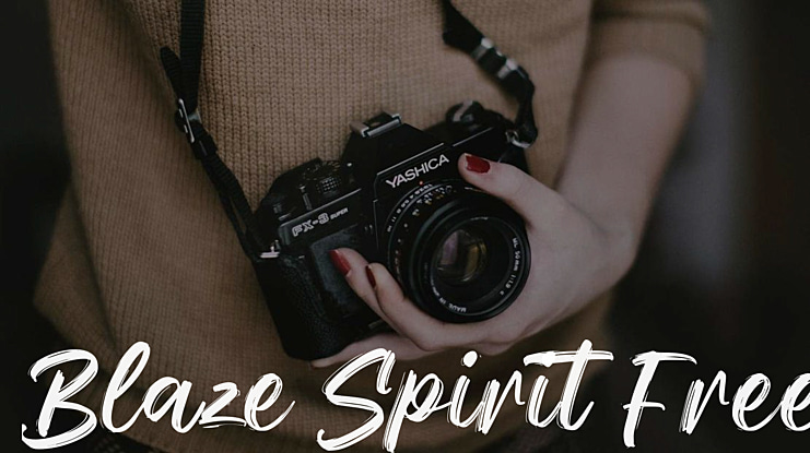 Blaze Spirit Free Font