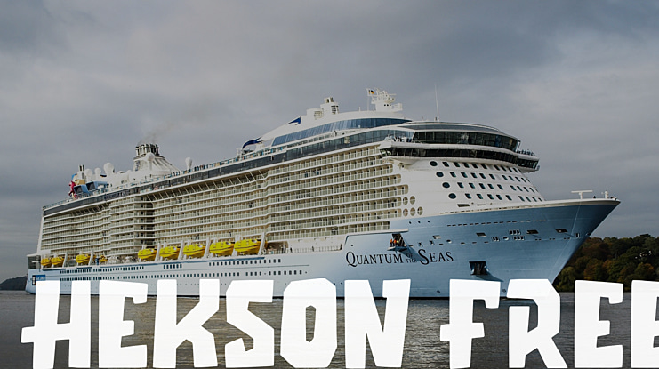 Hekson Free Font
