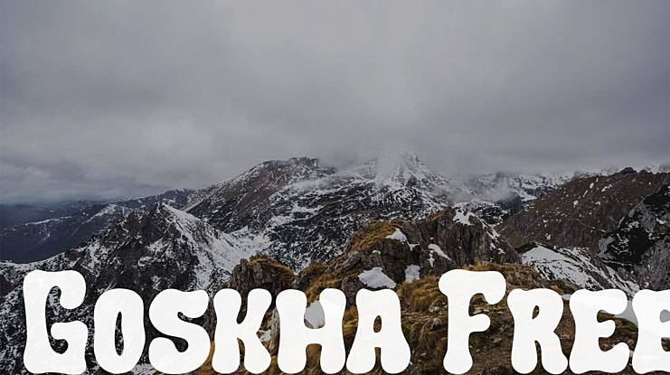 Goskha Free Font