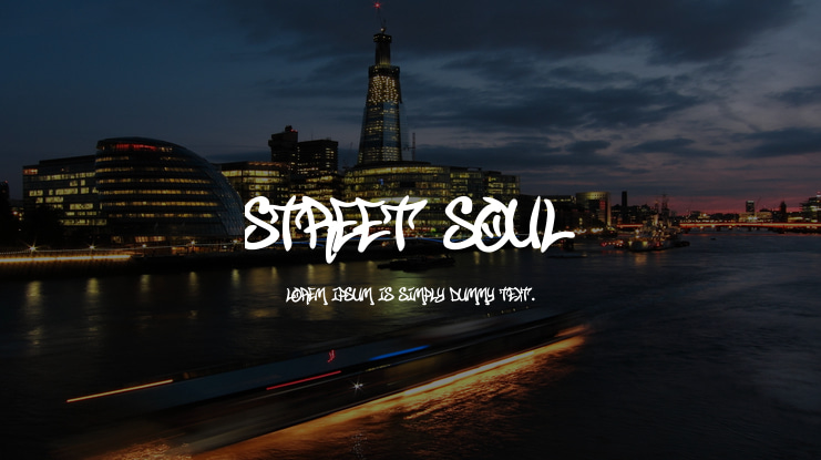 Street Soul Font