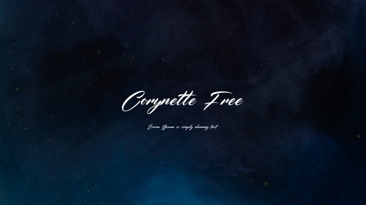 Corynette Free Font