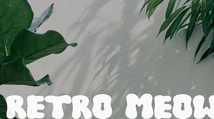 RETRO MEOW Font