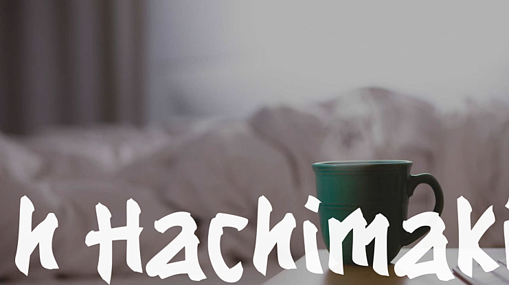 h Hachimaki Font