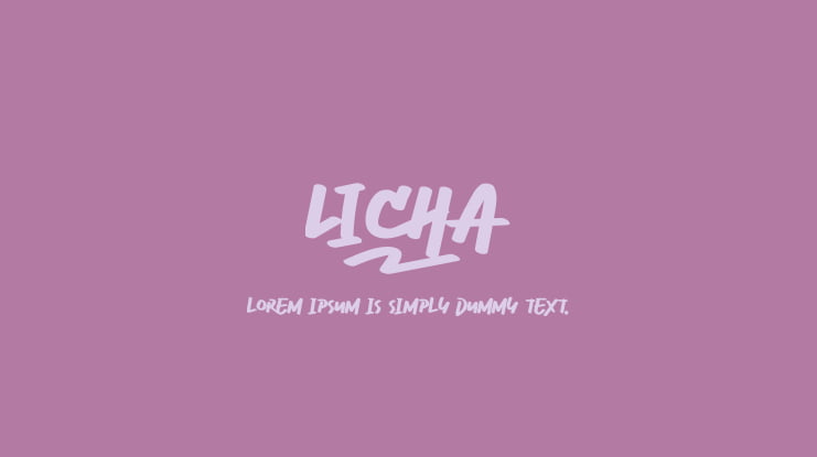 Licha Font