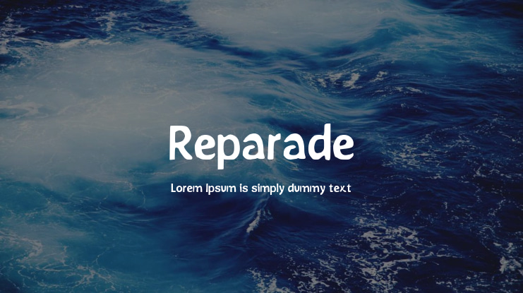 Reparade Font