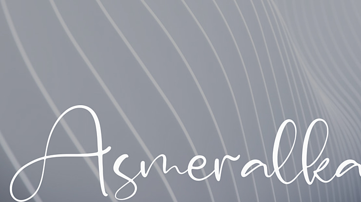 Asmeralka Font