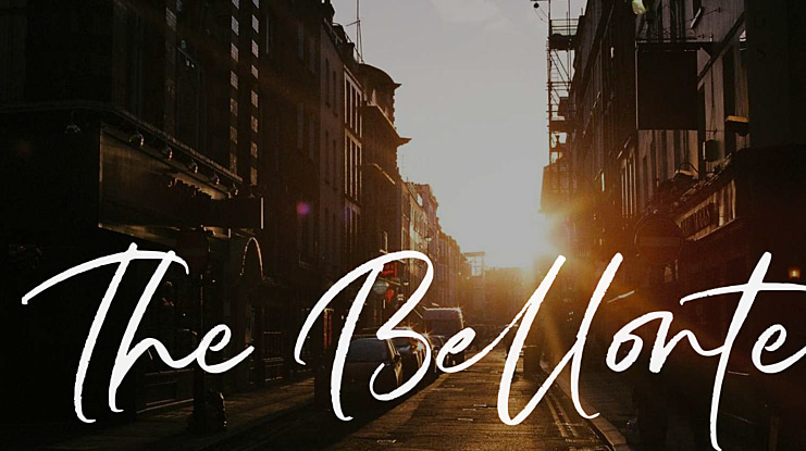 The Bellonte Font