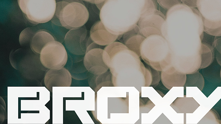 Broxy Font