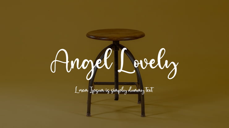 Angel Lovely Font