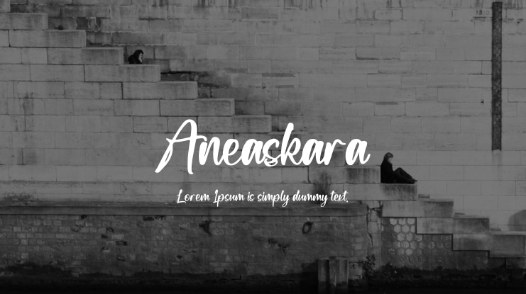 Aneaskara Font