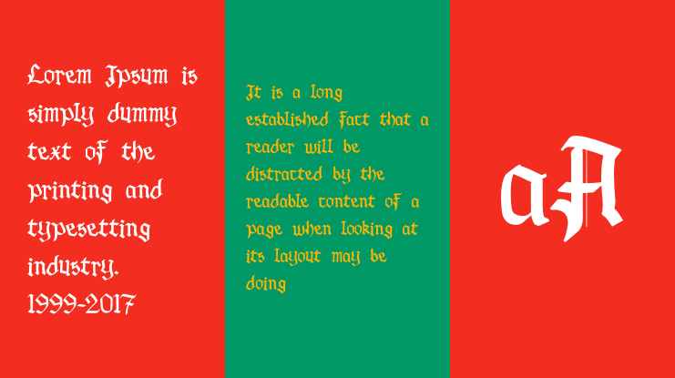 Black Lonthe - Personal Use Font