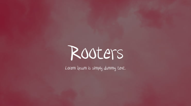Rooters Font