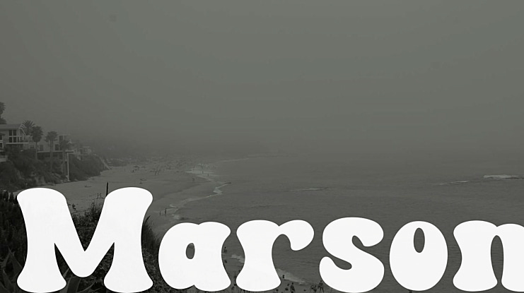 Marson Font