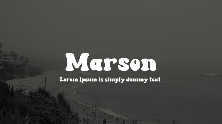 Marson Font