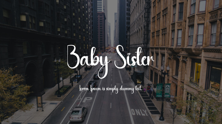 Baby Sister Font