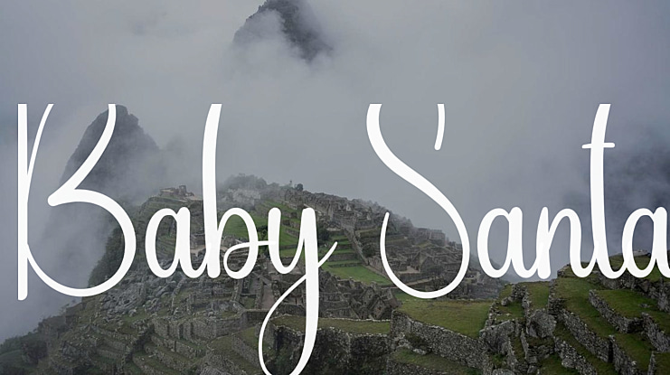 Baby Santa Font