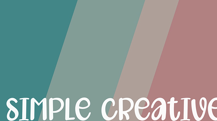 Simple Creative Font