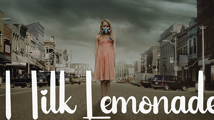 Milk Lemonade Font