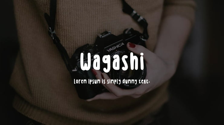 Wagashi Font