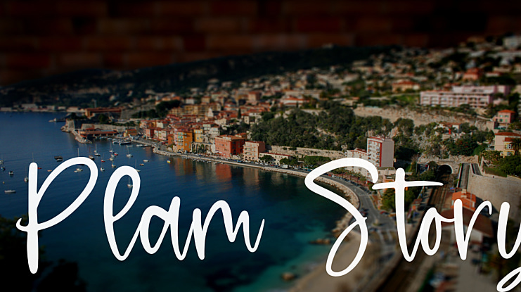 Plam Story Font