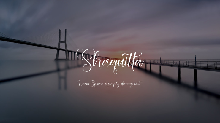 Shaquitta Font