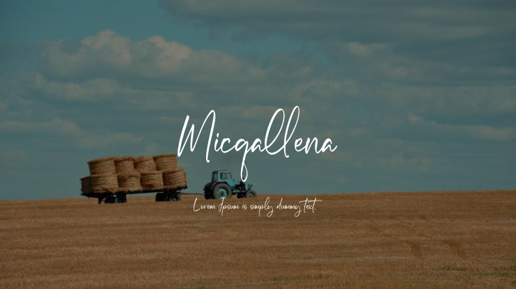 Micqallena Font