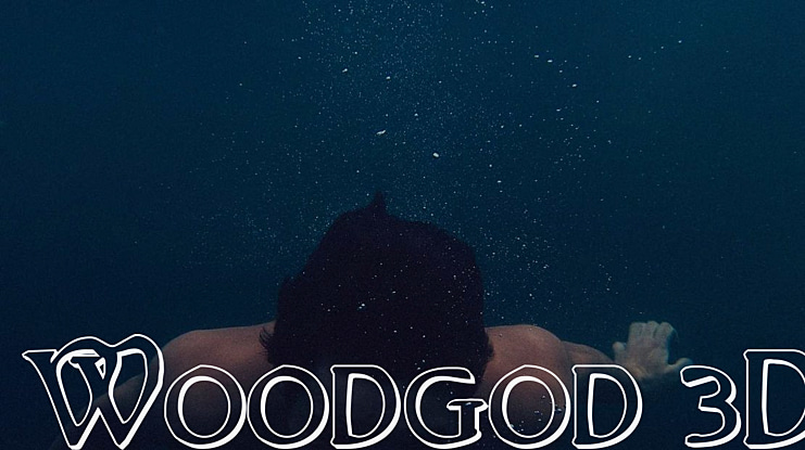Woodgod 3D Font Family