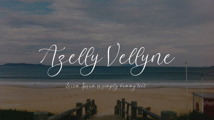 Azelly Vellyne Font