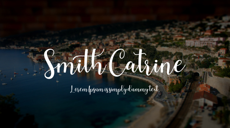 Smith Catrine Font