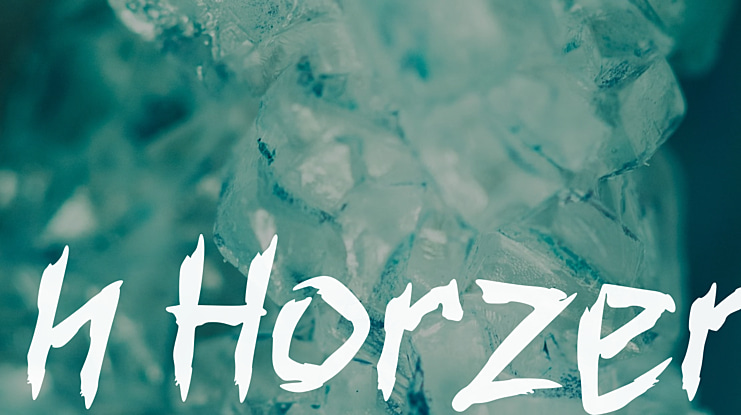 h Horzer Font