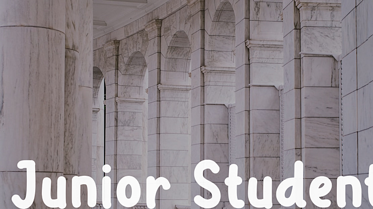 Junior Student Font