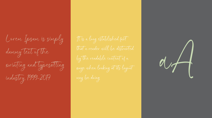 Riyanthy Selafina Font