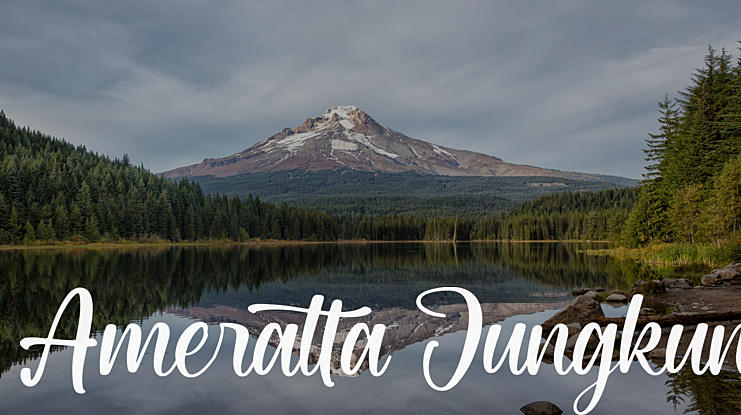 Ameratta Jungkun Font