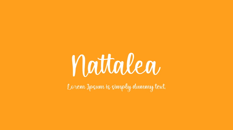 Nattalea Font