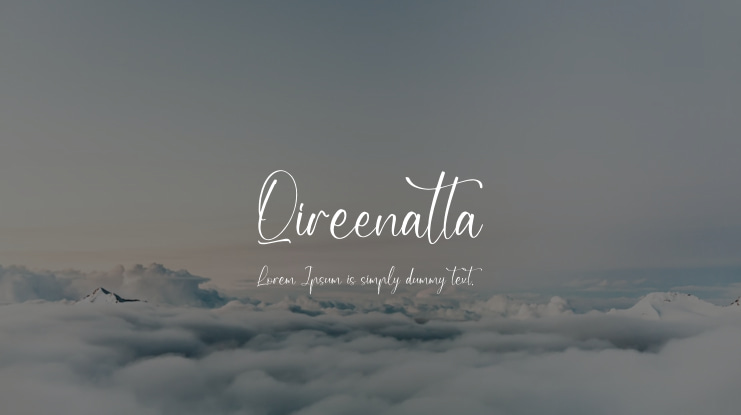 Qireenatta Font