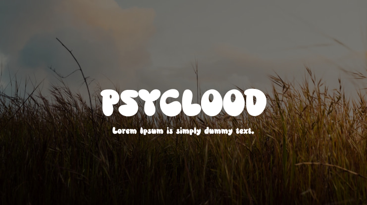 PSYCLOOD Font