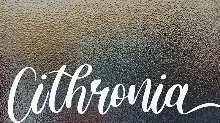 Cithronia Font