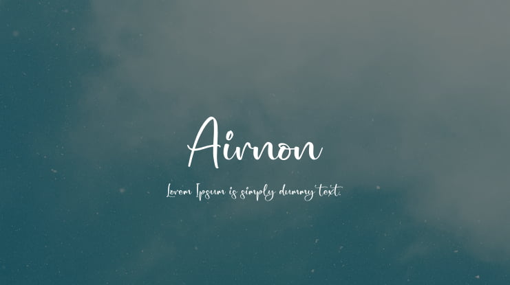 Airnon Font