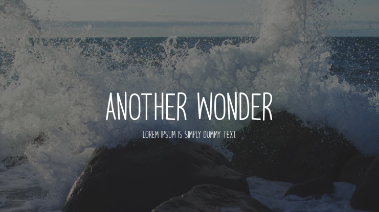 Another Wonder Font