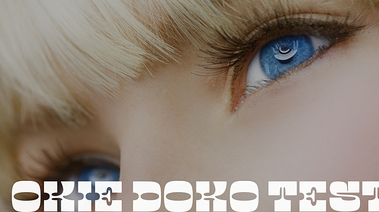 OKIE DOKO Test Font Family